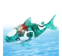 Shark Bath Toy - Interaktiva kattleksaker, bekväm robotfiskdocka, Vattenaktiverad Robotic Realistisk PP Automatisk Interaktiv | Bärbar elektronisk leksaksrobothaj för sällskapsdjur, för pojkar Barn Fa