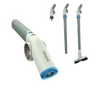 Shark BlastBoss AB2111GN Système de soufflage d'air tout-en-un avec blastbroom, buse de précision, baguette d'extension, nettoyage intérieur/extérieur, 0 à 290 km/h, souffleur portatif sans fil