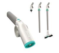 Shark BlastBoss - Système de soufflage d'air tout-en-un avec blastbroom, buse de précision, baguette d'extension, nettoyage intérieur/extérieur, 0 à 290 km/h, souffleur portatif sans fil, rechargeable