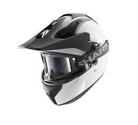SHARK Casque Cross Explore-R, Blanc noir, Taille L