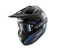 SHARK Casque Cross Explore-R Peka, Noir bleu, Taille XL