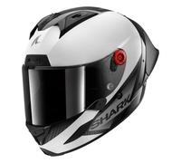 SHARK Casque moto Aeron GP Blank SP Carbon / White / Anthracite XL