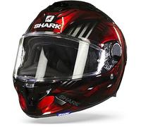 SHARK CASQUE INTEGRAL SPARTAN GT REPLIKAN (AVEC BOUCLE MICROMETRIQUE) - XXL - SHARK CASQUE INTEGRAL SPARTAN GT REPLIKAN (AVEC BOUCLE MICROMETRIQUE) - NOIR/CHROME/ROUGE