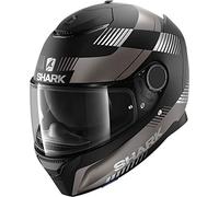 SHARK, Casque intégral moto, Spartan Strad noir mat anthracite KAS, XL
