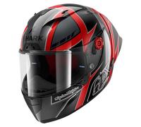 SHARK Casque moto Race-R PRO GP 06 TLD Cam Petersen Replica Noir/Rouge/Anthracite XL