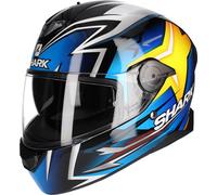 SHARK casque intégral SKWAL 2 OLIVEIRA noir-bleu-jaune XS
