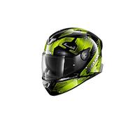 SHARK, Casque intégral Skwal 2 Venger noir jaune noir KYK Taille XS