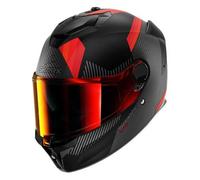 SHARK SPARTAN GT PRO CARBON DOKHTA noir-rouge mat XXL