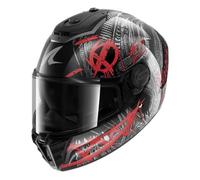 SHARK Casque intégral SPARTAN RS CARBON SHIEVER Carbone Anthracite Rouge – Taille M