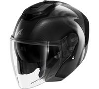 SHARK Casque moto Jet RS Carbon Skin Noir Carbone DKD S