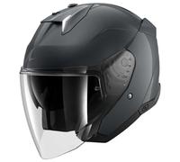 SHARK Casque Jet Skwal i3 Jet Blank, Métal Gunmetal Taille M