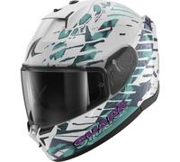 Shark D-skwal 3 Reptaia Ece Full Face Helmet Blanc L