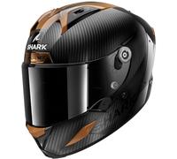 SHARK, Casque Moto Intégral Aeron Carbon Skin Cupper Carbon DCD, L
