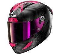SHARK Casque moto Aeron Carbon Skin Carbon / Violet / Blue XS