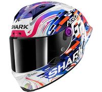 SHARK Casque moto Aeron GP Replica Zarco Carbon / Violet / Blue XS