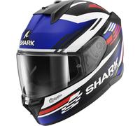 SHARK, Casque Moto Intégral D-SKWAL 3 FIRSTLAP Black Blue Red KBR, M