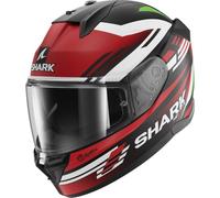 SHARK, Casque Moto Intégral D-SKWAL 3 FIRSTLAP Black Red Green KRG, S