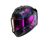 Shark, Casque Moto intégral D-SKWAL 3 MAYFER Noir / Violet, KVX