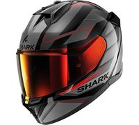 SHARK, Casque Moto intégral D-SKWAL 3 SIZLER Noir / Gris / Rouge, XS