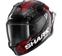 SHARK Casque intégral Skwal Cup Speed-Vib ECE Taille M Noir/Gris foncé/Rouge/Blanc