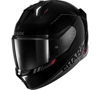 Shark Skwal i3 Blank SP Casque, noir-gris-rouge, taille L pour homme
