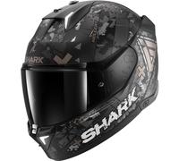 SHARK, Casque Moto intégral SKWAL i3 Hellcat Noir / Blanc / Gris, XXL