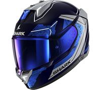 SHARK, Casque Moto intégral SKWAL i3 RHAD Bleu / Gris, S