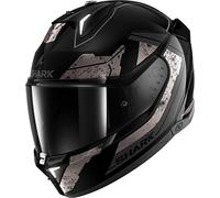 SHARK, Casque Moto intégral SKWAL i3 RHAD Noir / Gris, XS