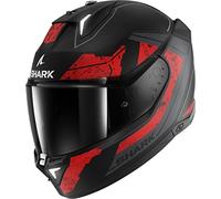 SHARK, Casque Moto intégral SKWAL i3 RHAD Noir / Rouge, M