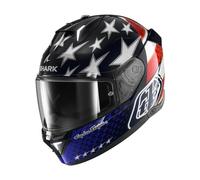 SHARK, Casque Moto Intégral SKWAL i3 US Flag x Troy Lee Design Blue Red White, S