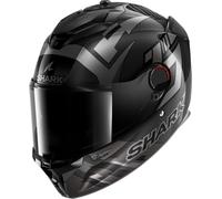 Shark Spartan GT Pro Carbon Zarco Track Racer, casque intégral L Noir/Gris Foncé/Argent Noir/Gris Foncé/Argent