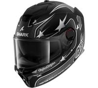SHARK, Casque Moto Intégral Spartan GT Pro Flagstaff x Troy Lee Designs Black Anthracite Silver KAS, XS