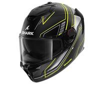 SHARK, Casque Moto intégral Spartan GT Pro TORYAN Noir / Jaune KYA, S