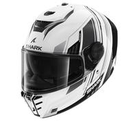 Shark Spartan RS Byrhon, casque intégral XL Blanc/Noir/Argent Blanc/Noir/Argent