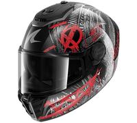 SHARK Casque intégral SPARTAN RS CARBON SHIEVER Carbone Anthracite Rouge – Taille M