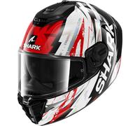 SHARK, Casque Moto Intégral Spartan RS HIBOLT Black Red Chrome KRU, XL