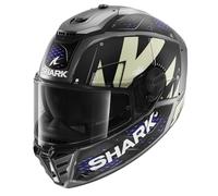 SHARK, Casque moto intégral SPARTAN RS STINGREY Gris/Blanc/Bleu AAB, S