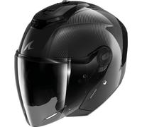 SHARK, Casque Moto Jet RS JET CARBON SKIN Black Carbon DKD, L