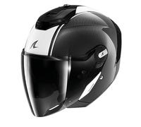 SHARK, Casque Moto Jet RS Jet Carbon Skin Carbon White Black DWK, XS