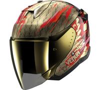 SHARK Casque moto Skwal i3 Jet Venum Black / Red / Gold XS