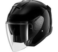 Shark Skwal Jet Blank, casque ouvert M Noir Noir
