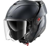 SHARK OXO BLANK Klapphelm anthrazit XXL