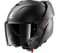 Shark, Casque Moto Modulable OXO Dark Shadow Black Mat Titan A08, XXL
