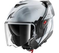 SHARK Casque modulaire OXO Speed-Tech Blanc/Noir/Bleu XL