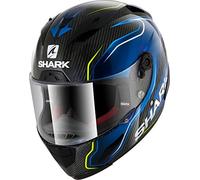 SHARK Casque Moto RACE-R PRO CARB GUINTOLI DBY, Noir/Bleu, Taille XL