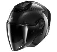 Shark RS Jet Full Carbon, casque à réaction M Noir/Gris Foncé Noir/Gris Foncé