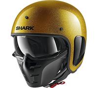 SHARK Casque moto S-DRAK BLANK GLITTER GGX, Or, S