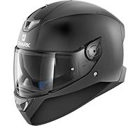 SHARK Casque moto SKWAL 2 BLANK MAT WHT LED KMA, Noir, XL
