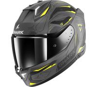 SHARK Casque moto Skwal i3 Link Mat Anthracite / Yellow / Black XL