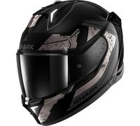 Shark Skwal i3 Rhad, casque intégral S Noir/Argent Noir/Argent